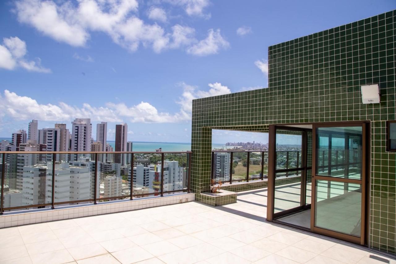 Flat No Melhor De Boa Viagem, Vista Para O Mar, Andar Alto ريسيفي المظهر الخارجي الصورة